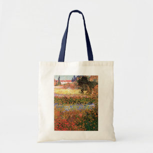 Tote Bag Jardin de fleurs par Vincent van Gogh