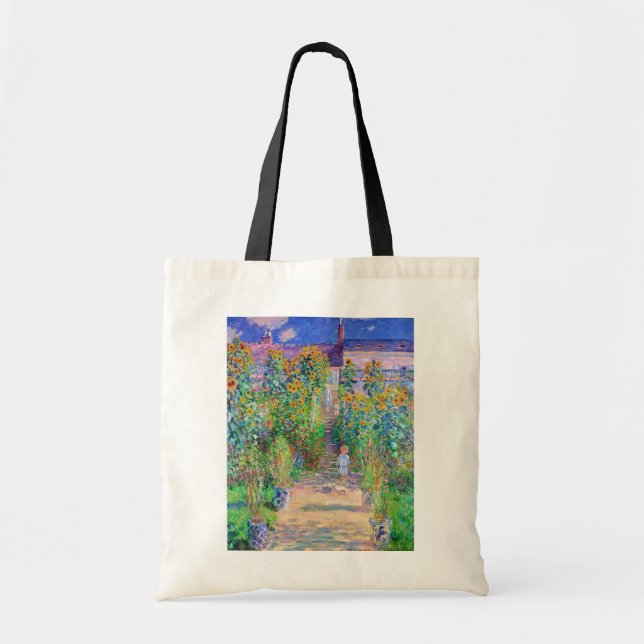 Tote Bag Jardin de l'artiste, Monet (Devant)