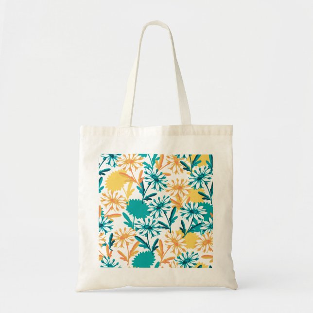 Tote Bag Jardin Fleur Faisy Summer Daisy (Devant)