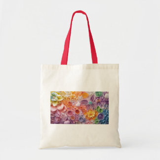 Tote Bag Jardin fleuri fourre-tout
