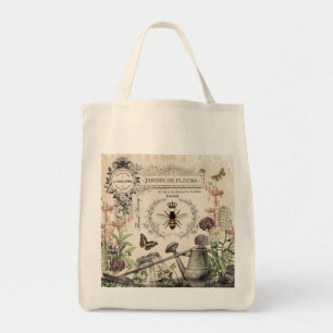 TOTE BAG JARDIN FRANÇAIS D'ABEILLE