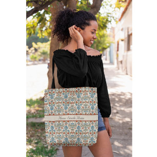 Tote Bag Jardin norvégien, personnalisé
