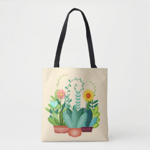 Tote Bag Jardin Peu Réjouissant