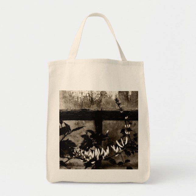 Tote Bag Jardin rustique Floral (Devant)