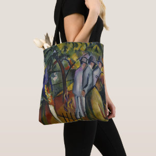 Tote Bag Jardin zoologique I d'August Macke
