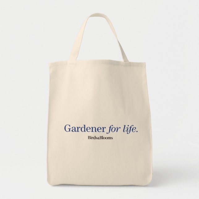 Tote Bag Jardinier pendant la vie (Devant)