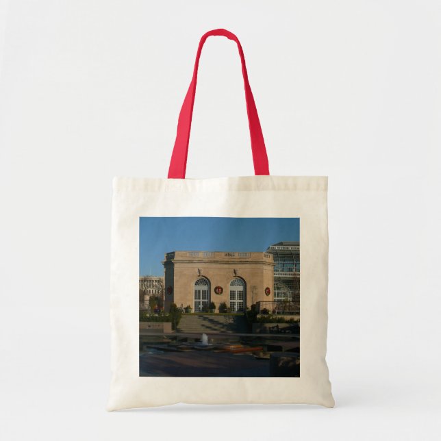 Tote Bag Jardins botaniques à Noël à Washington DC (Devant)