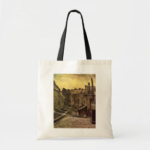 Tote Bag Jardins de vieilles maisons par Vincent van Gogh