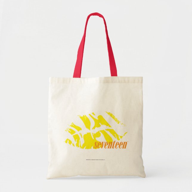 Tote Bag Jaune de zèbre (Devant)