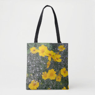 Tote Bag Jaune, floral, nature, fleurie, fleurs, nature,