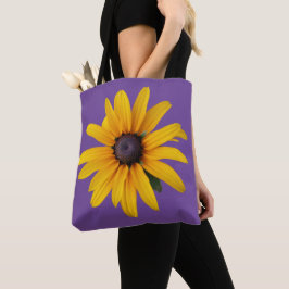 Tote Bag Jaune Jaune Fleur Susan Photo Violet