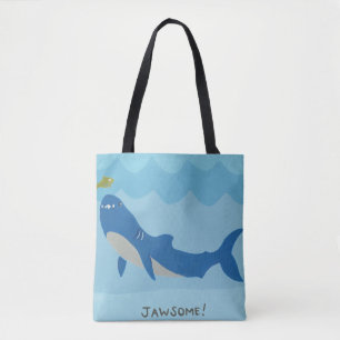 Tote Bag Jawesome Shark