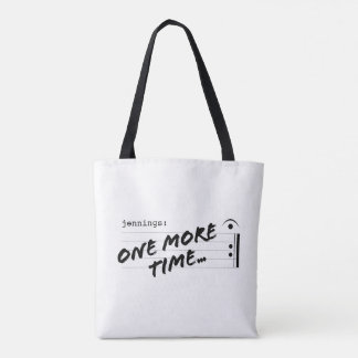 Tote Bag JBHS VMA "Une fois de plus" Répéter Fermata Funny