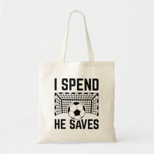Tote Bag Je dépense qu'il épargne
