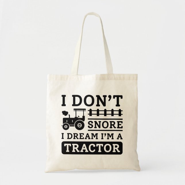 Tote Bag Je n’ai pas envie d’aimer Je rêve Je suis un tract (Devant)