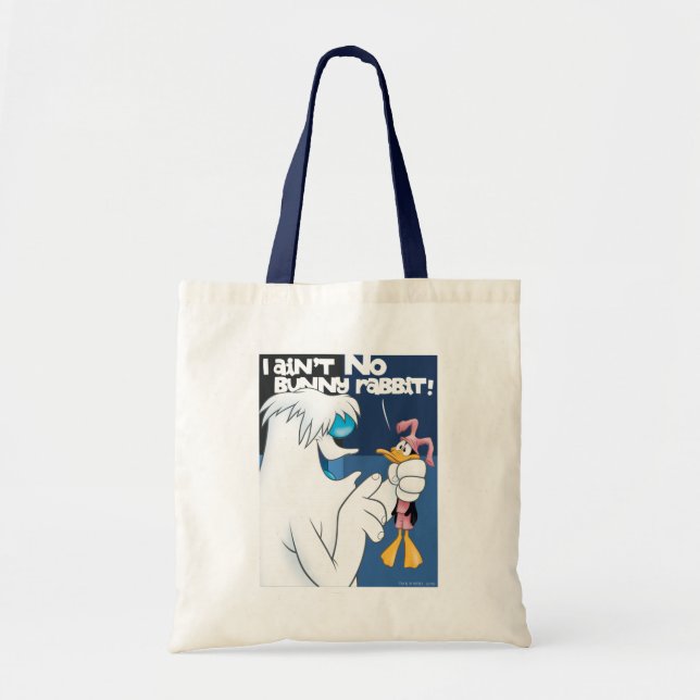 Tote Bag "Je n'ai pas de lapin lapin lapin" Hugo & DAFFY DU (Devant)