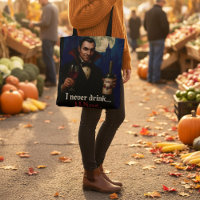 "Je Ne Bois Jamais... Vin" Vampire Humour Horreur