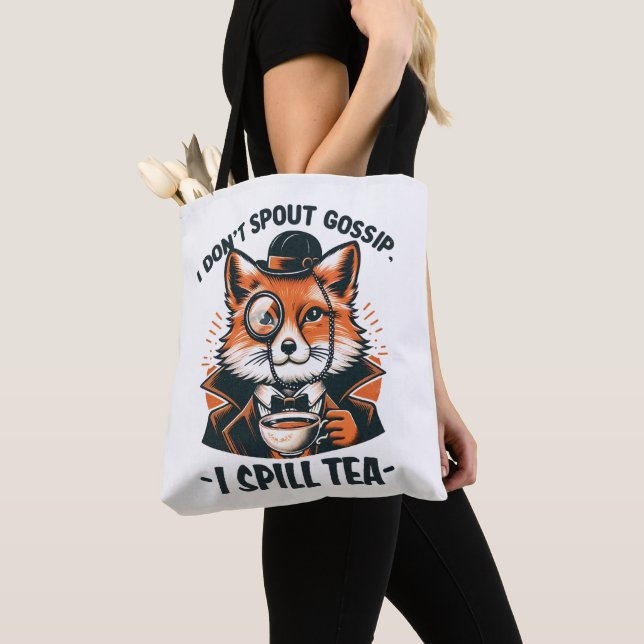 Tote Bag Je ne crache pas les commérages (De près)