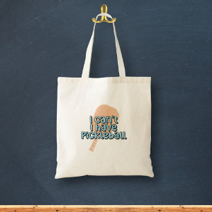 Tote Bag Je ne peux pas, j'ai du pickleball   Pickleball Pa