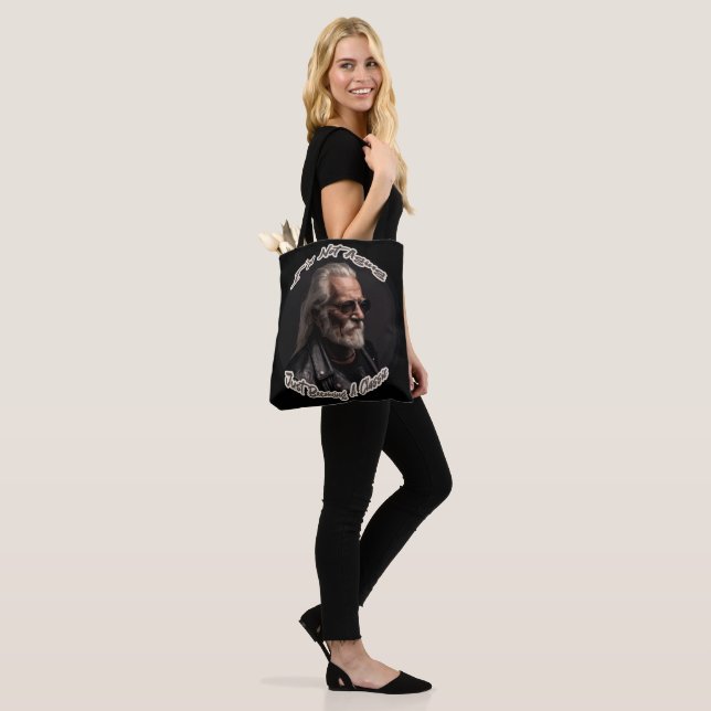 Tote Bag Je ne vieillis pas juste en devenant un classique (Sur le modèle)
