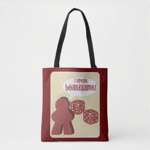 Tote Bag Je Parle Jeu Jeu Plaisant Gamer Motto