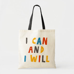 Tote Bag Je Peux Et Je Veux