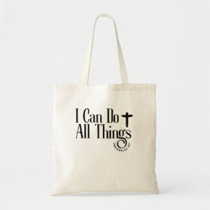 Tote Bag Je Peux Faire Tout Philippiens 4:13