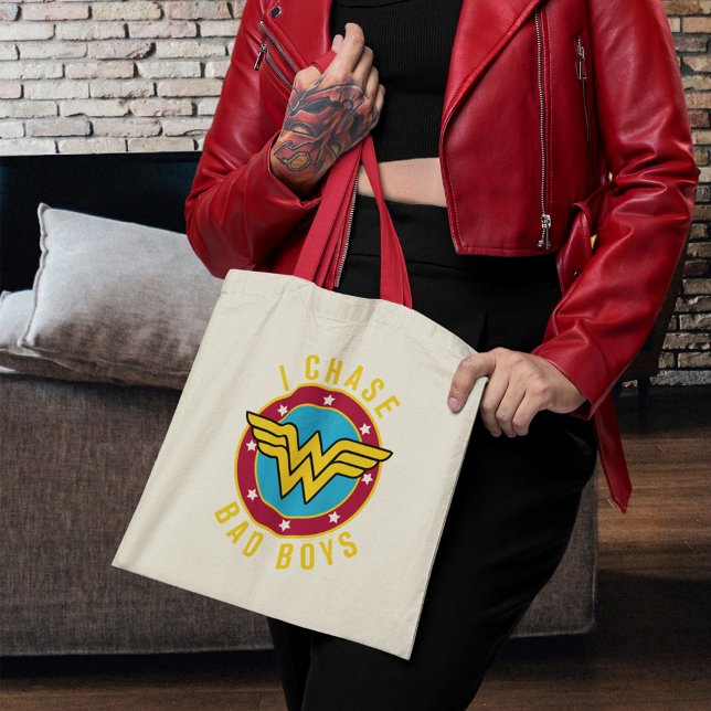 Tote Bag Je Poursuis Les Mauvais Garçons (Person carrying tote bag)