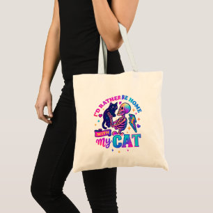 Tote Bag Je Préférerais Être À La Maison...