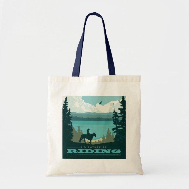 Tote Bag Je Préférerais Me Rendre (Devant)