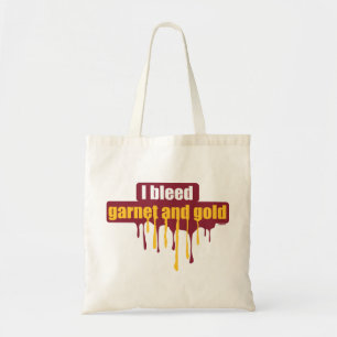 Tote Bag Je saigne le grenat et l'or…