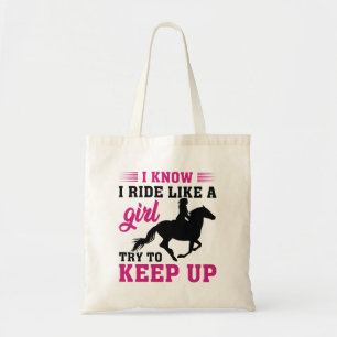 Tote Bag Je Sais Que Je Marche Comme Une Fille Essaie De Co