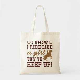 Tote Bag Je Sais Que Je Marche Comme Une Fille Essaie De Co