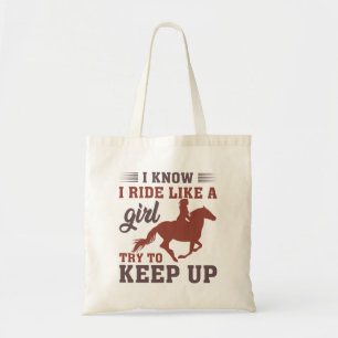 Tote Bag Je Sais Que Je Marche Comme Une Fille Essaie De Co