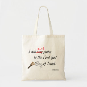 Tote Bag Je sonnerai l'éloge fourre-tout