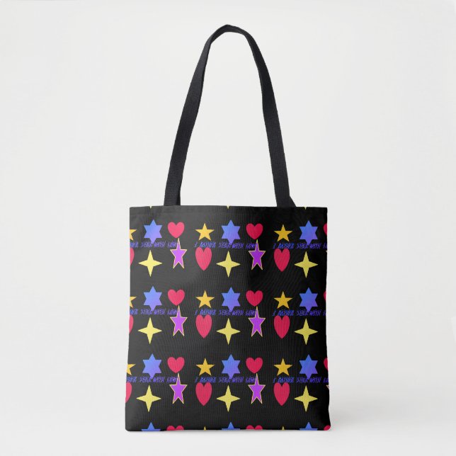 Tote Bag Je suis avec amour (Devant)