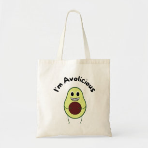Tote Bag Je suis Avolicious - Funny Fruit Pun