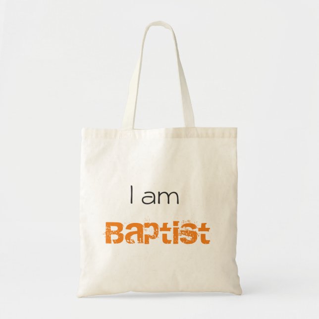 Tote Bag Je suis Baptist fourre-tout (Devant)