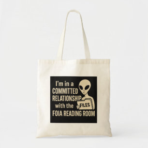 Tote Bag Je suis dans une relation engagée avec la FOIA Rea