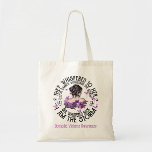 Tote Bag Je Suis La Conscience De La Violence Domestique