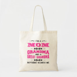 Tote Bag Je suis maman, grand-mère et grand-mère
