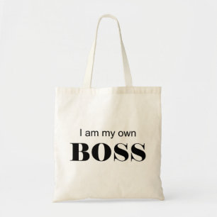 Tote Bag Je suis mon propre patron !