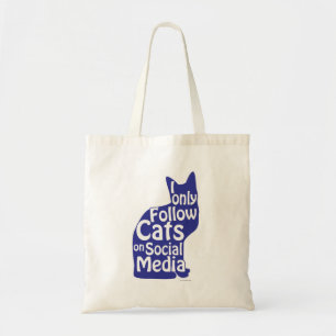 Tote Bag Je Suis Seulement Les Chats Social Media Humour Sl