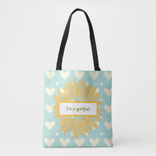 Tote Bag Je suis si reconnaissant pour vous personnalisez