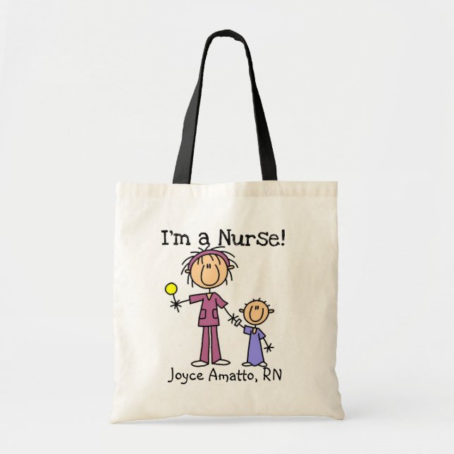 Tote Bag Je suis T-shirts et cadeaux d'une infirmière (Devant)