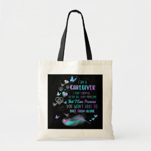 Tote Bag Je suis un aideur que je ne peux pas promettre - I