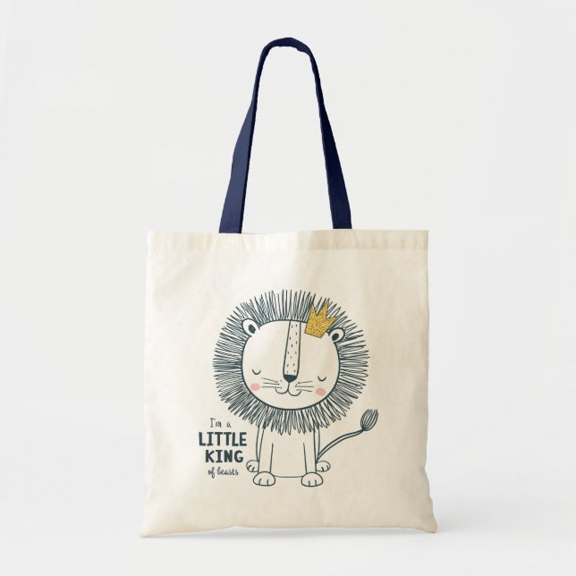 Tote Bag Je suis un petit roi (Devant)
