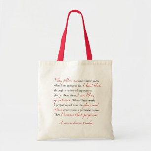 TOTE BAG JE SUIS UN PROFESSEUR DE DANSE