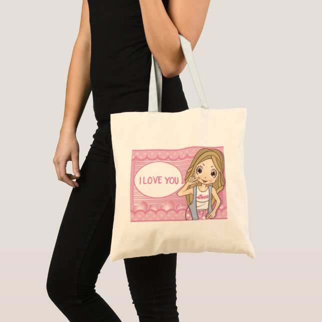TOTE BAG JE T'AIME (Devant (produit))