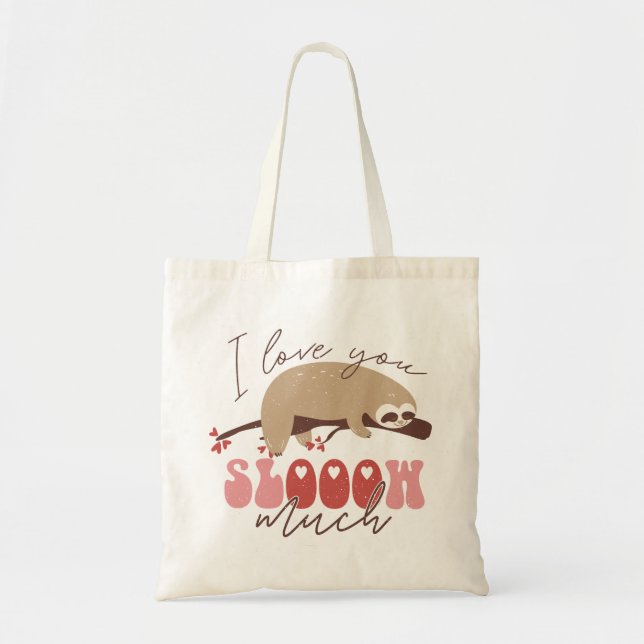 Tote Bag Je T'Aime Beaucoup (Devant)